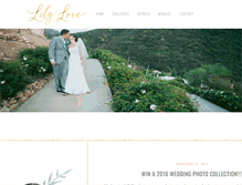 Tablet Screenshot of lilylovephotoblog.com